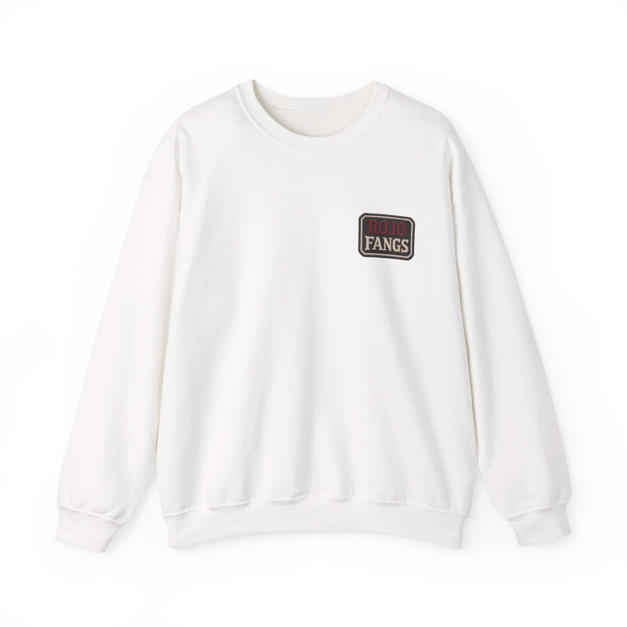 'Rojo Fangs' Edition 1 Vintage Patch Racing Logo Crewneck Sweatshirt
