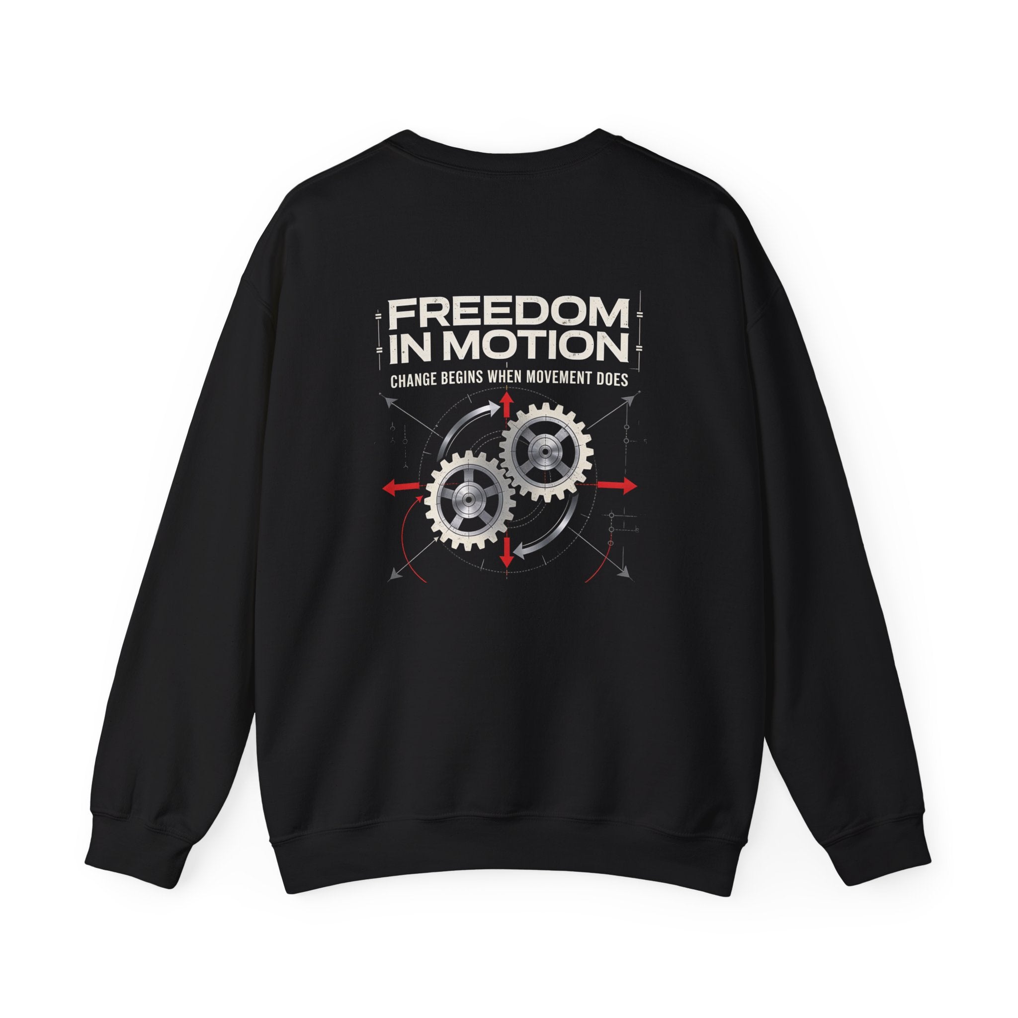 Torque Fangs Freedom In Motion Crewneck Sweatshirt