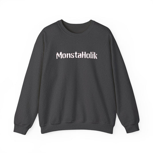 MonstaHolik Graphic Sweatshirt — Character Collage Crewneck