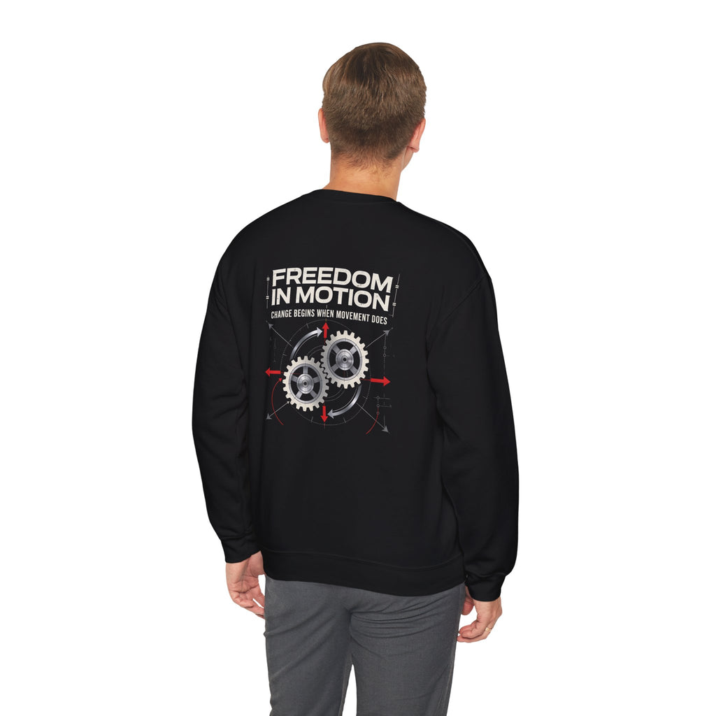 Torque Fangs Freedom In Motion Crewneck Sweatshirt