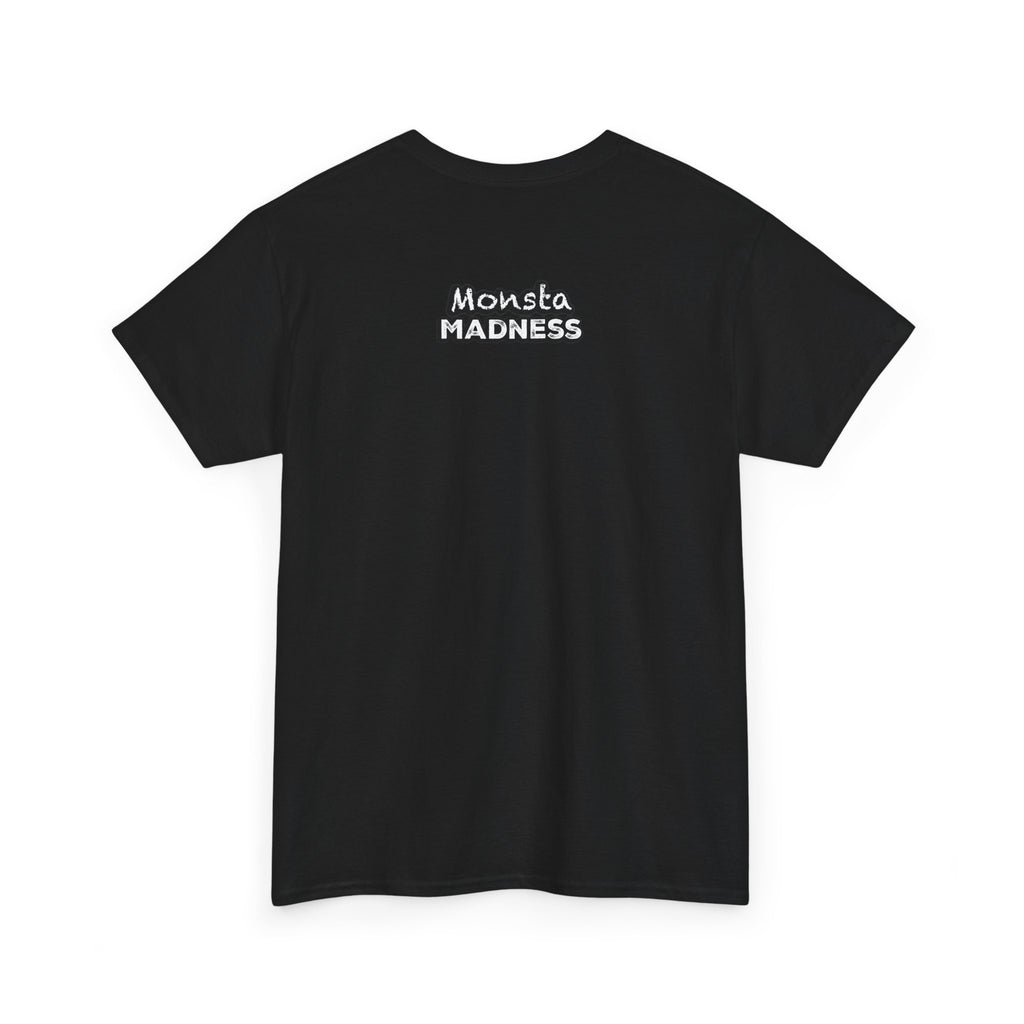 Monsta Madness Real Monstas Dont Bully Unisex Heavy Cotton Tee