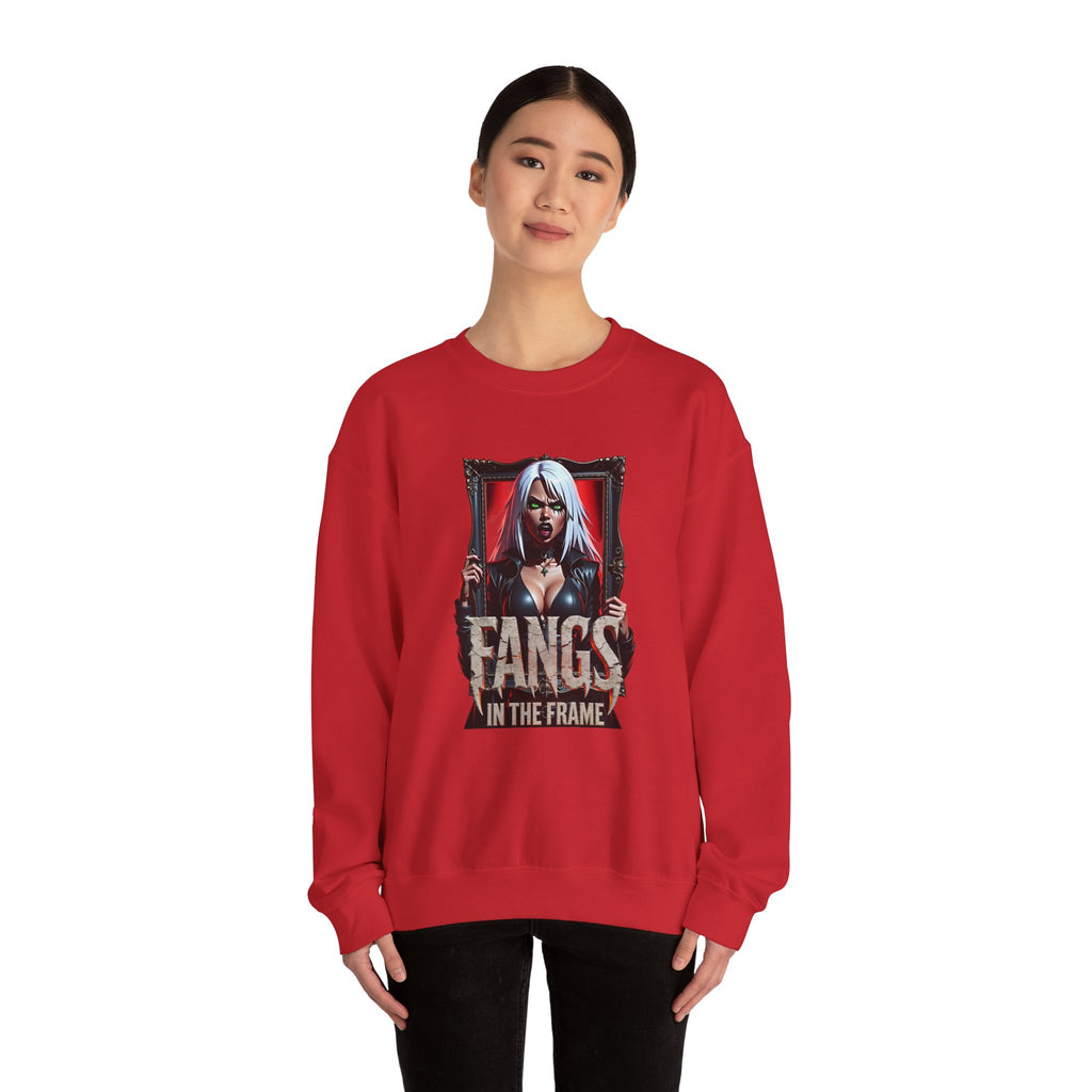 "Monsta Madness: "Fangs in the Frame” Signature Sweatshirt
