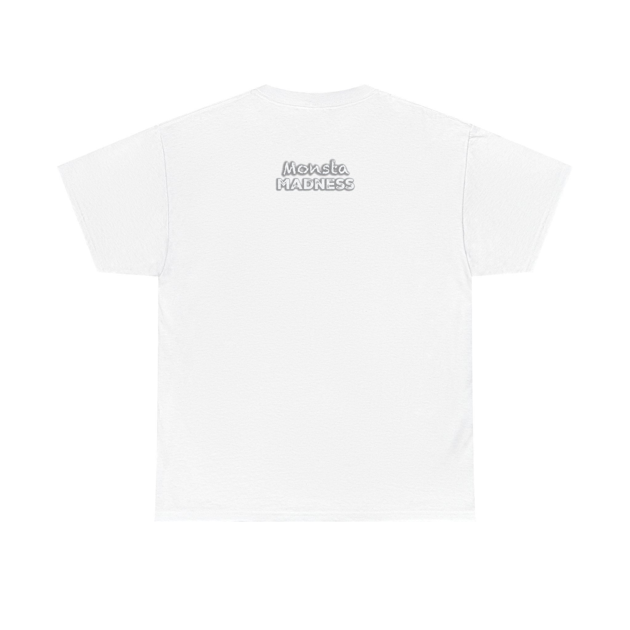 Monsta Madness Real Monstas Dont Bully Unisex Heavy Cotton Tee