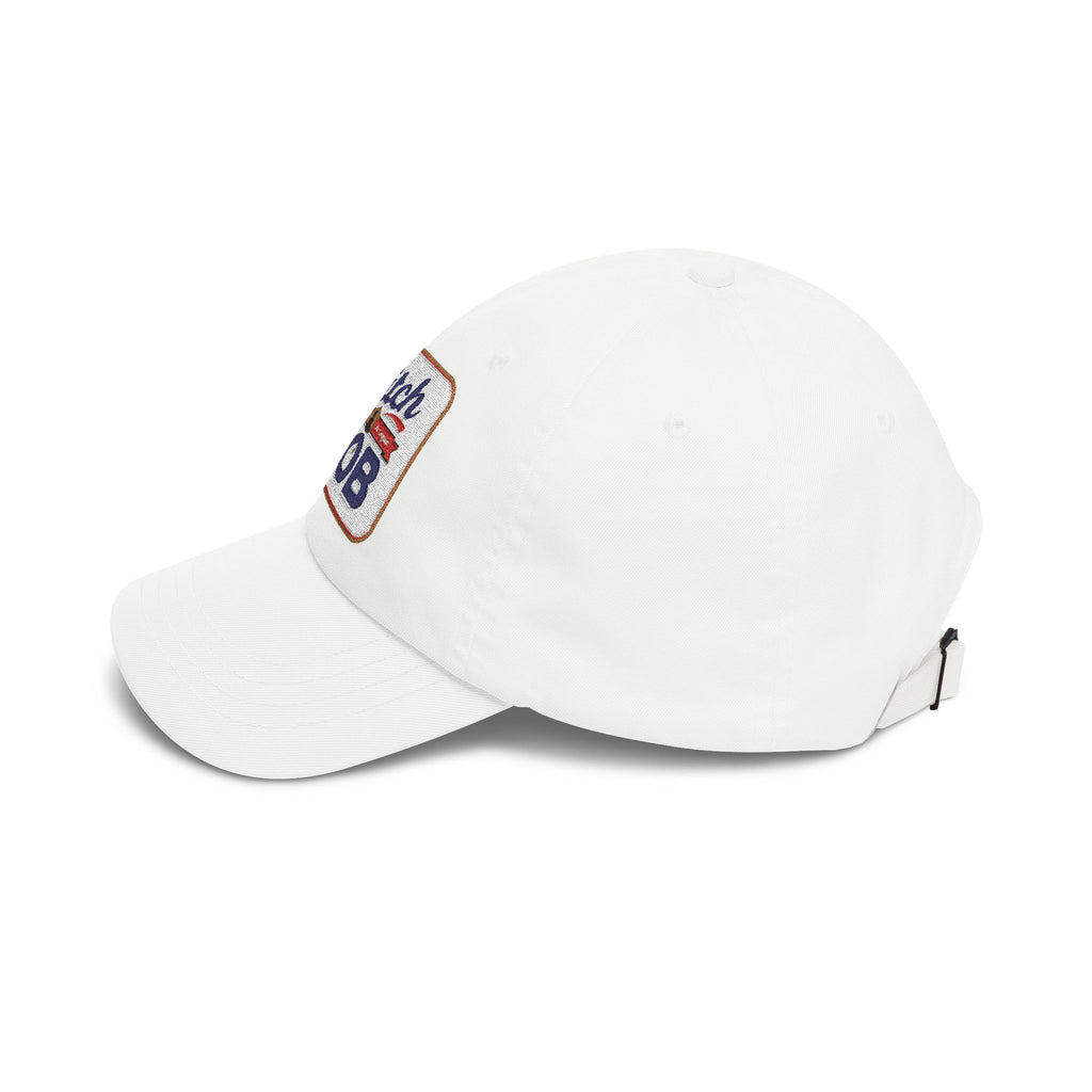 Glitch Mob Embroidered Classic Dad Cap — White Logo Baseball Hat