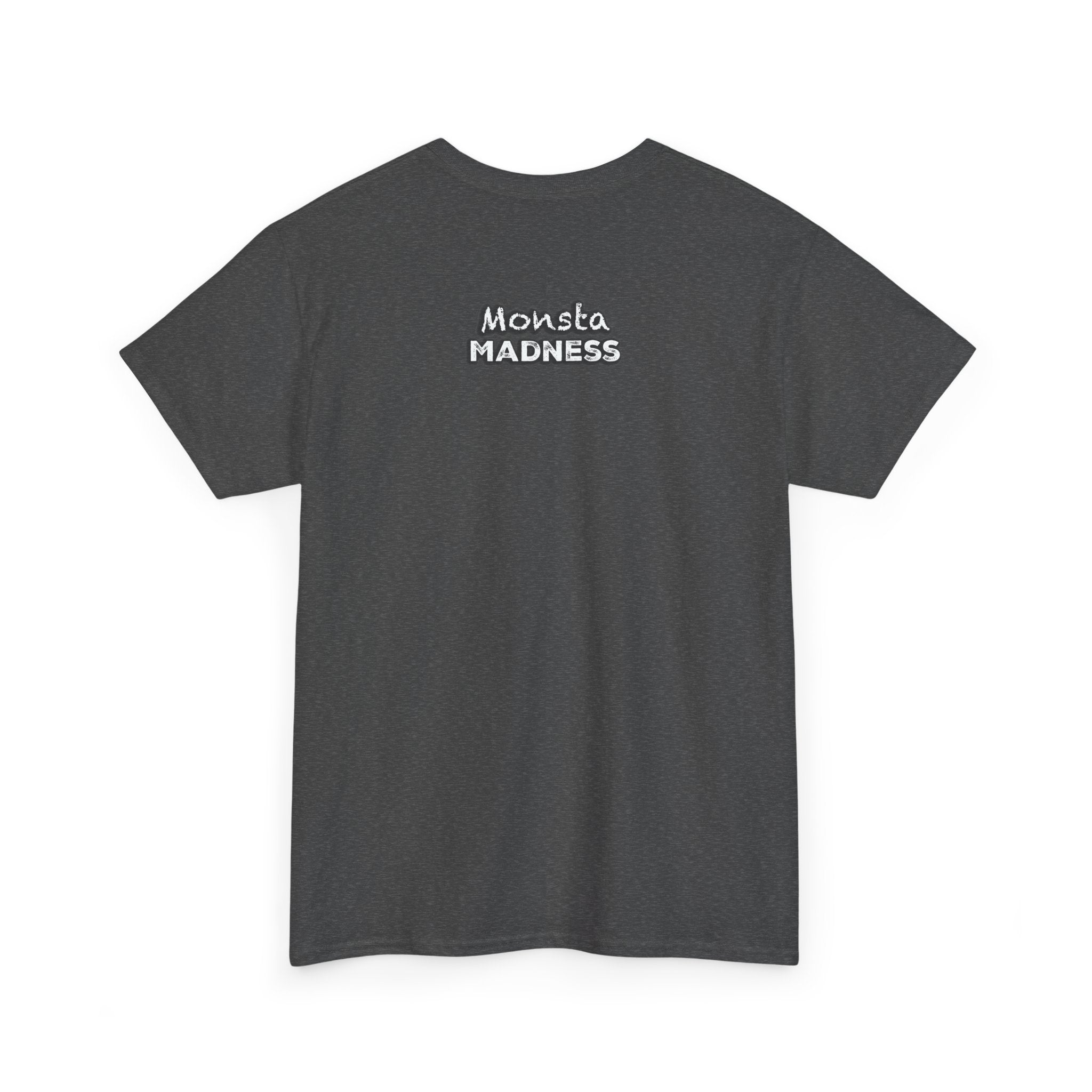 Monsta Madness Real Monstas Dont Bully Unisex Heavy Cotton Tee