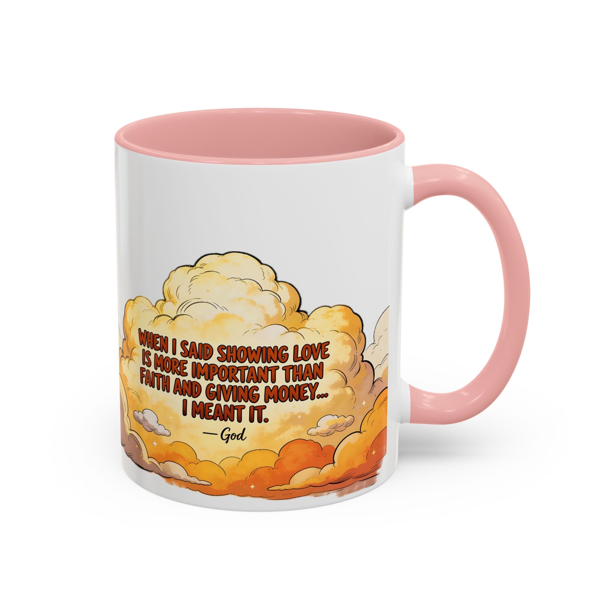 Godawfuls Coffee Mug — "Love is The greatest..." Inspirational Faith Coffee Mug