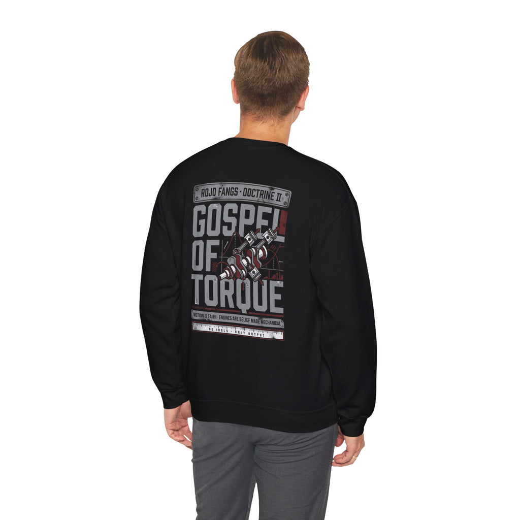 Torque Fangs Gospel of Torque Crewneck Sweatshirt