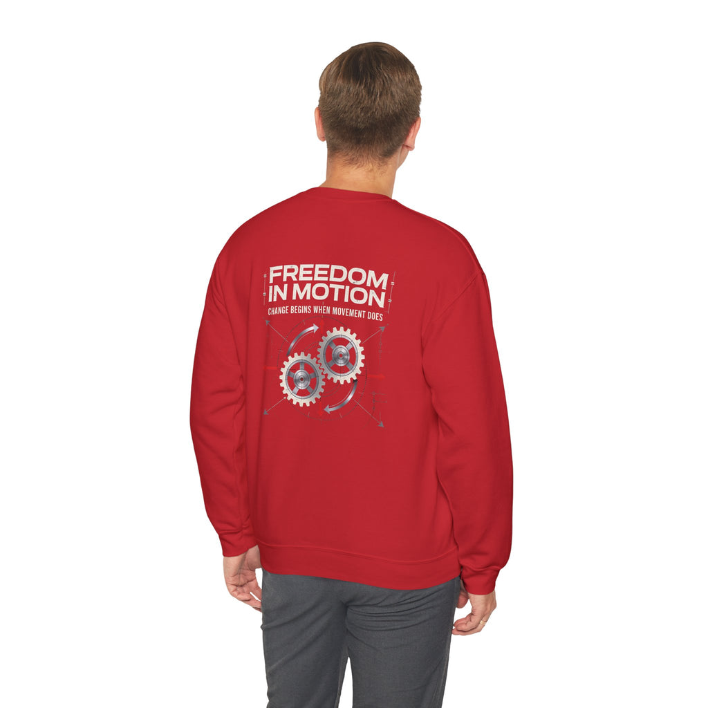 Torque Fangs Freedom In Motion Crewneck Sweatshirt