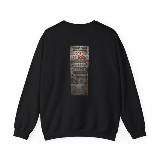 Torque Fangs Road Religion Crewneck Sweatshirt
