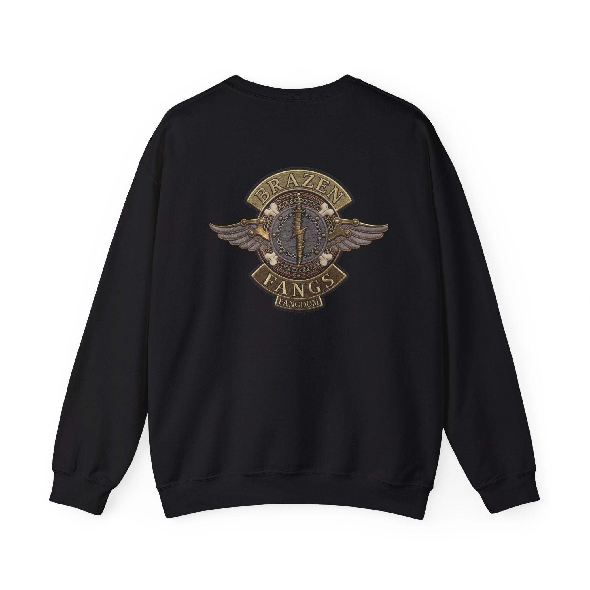 Brazen Fangs' Edition 1 Vintage Patch Crewneck Sweatshirt