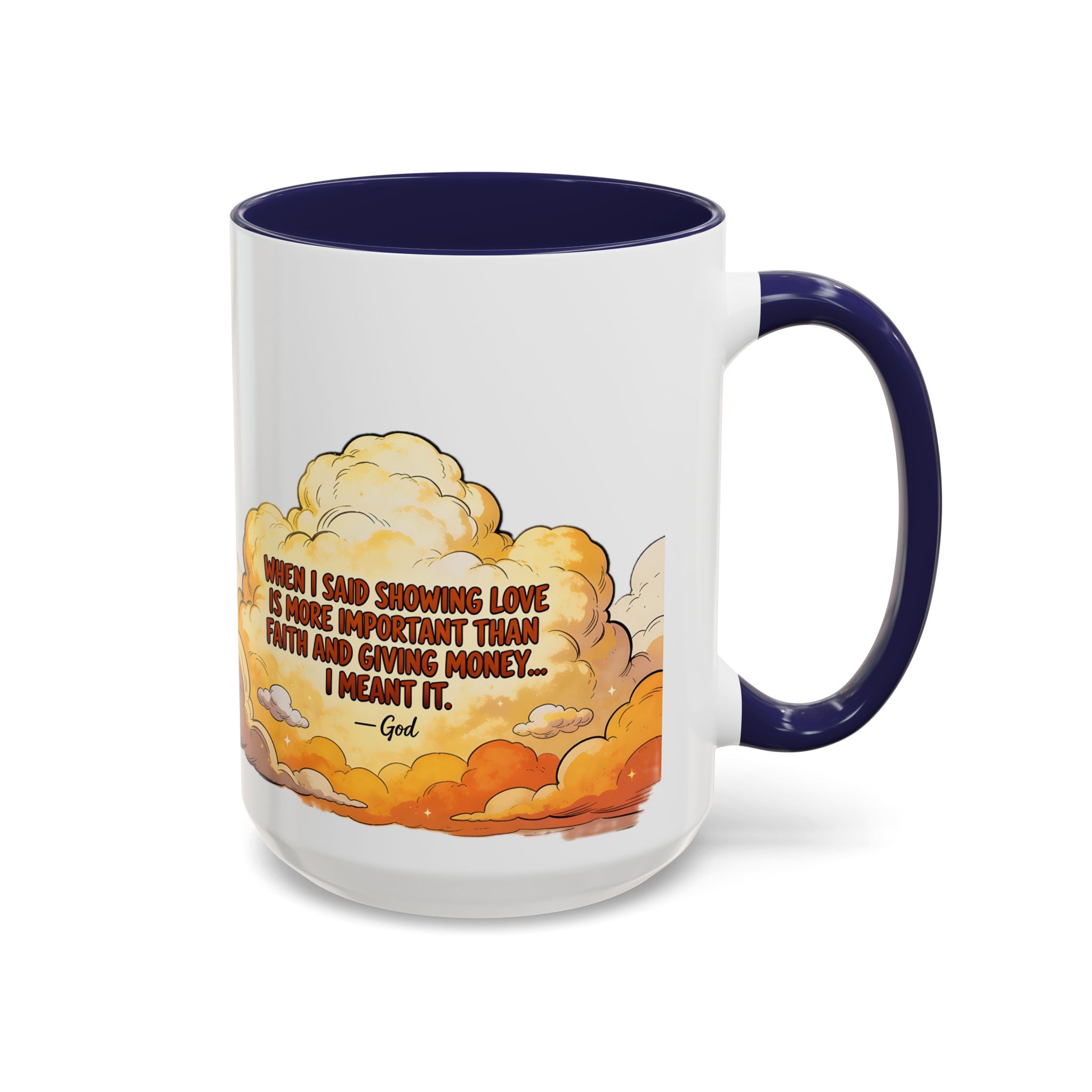 Godawfuls Coffee Mug — "Love is The greatest..." Inspirational Faith Coffee Mug