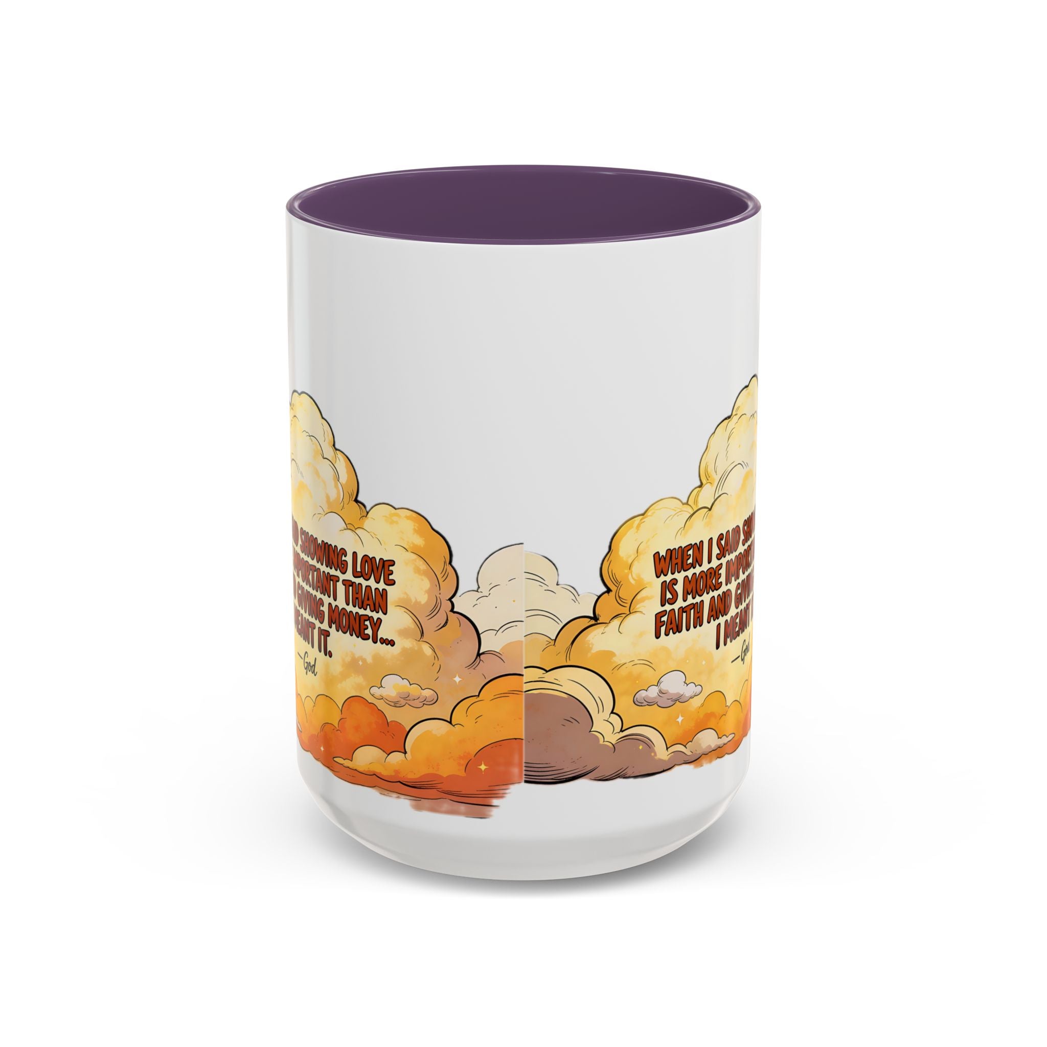 Godawfuls Coffee Mug — "Love is The greatest..." Inspirational Faith Coffee Mug