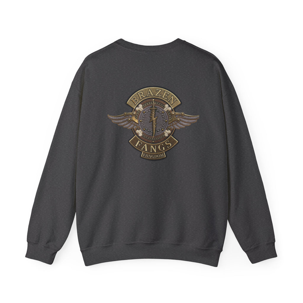 Brazen Fangs' Edition 1 Vintage Patch Crewneck Sweatshirt