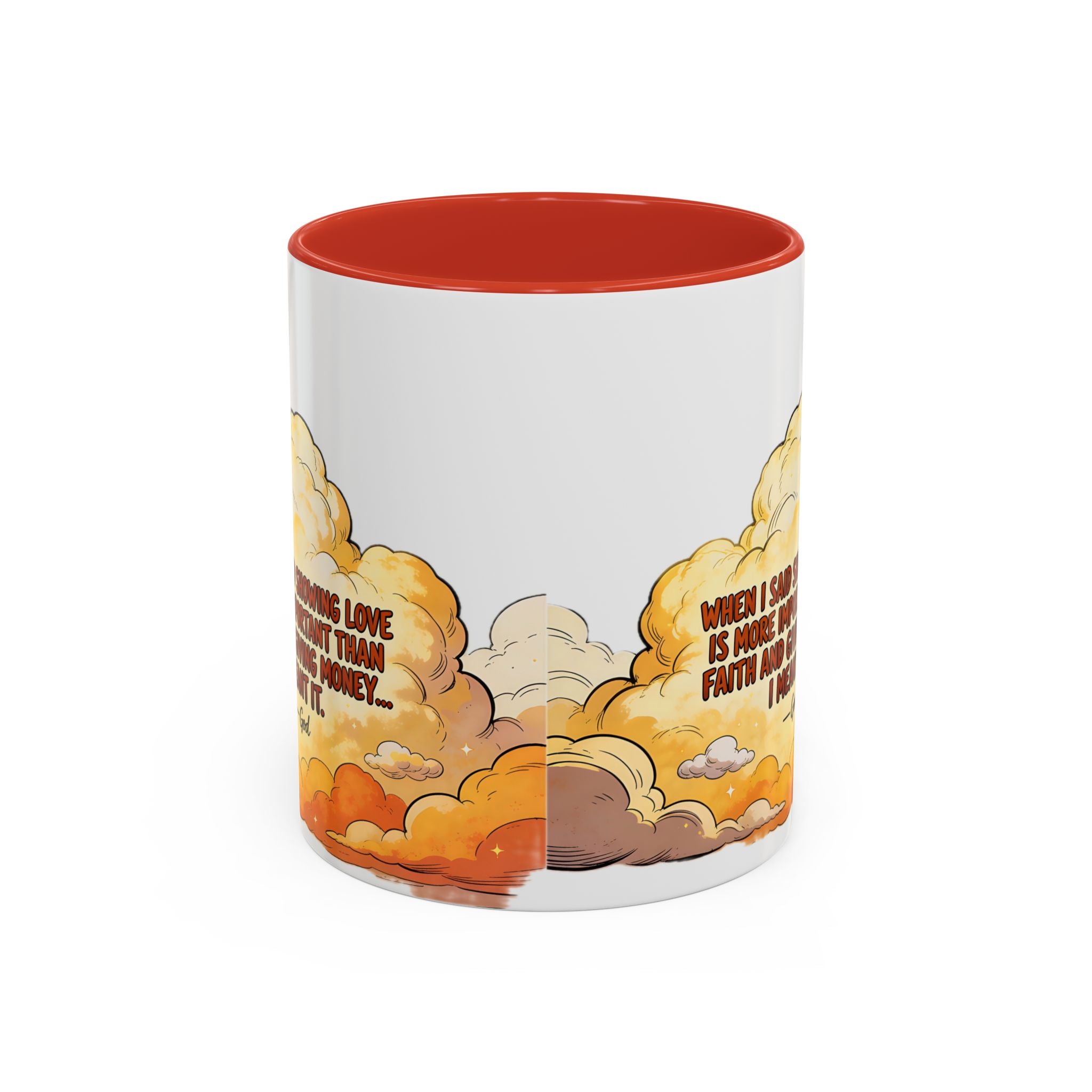 Godawfuls Coffee Mug — "Love is The greatest..." Inspirational Faith Coffee Mug