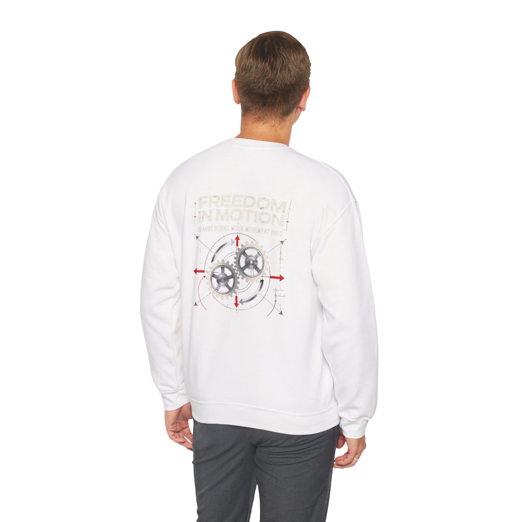 Torque Fangs Freedom In Motion Crewneck Sweatshirt