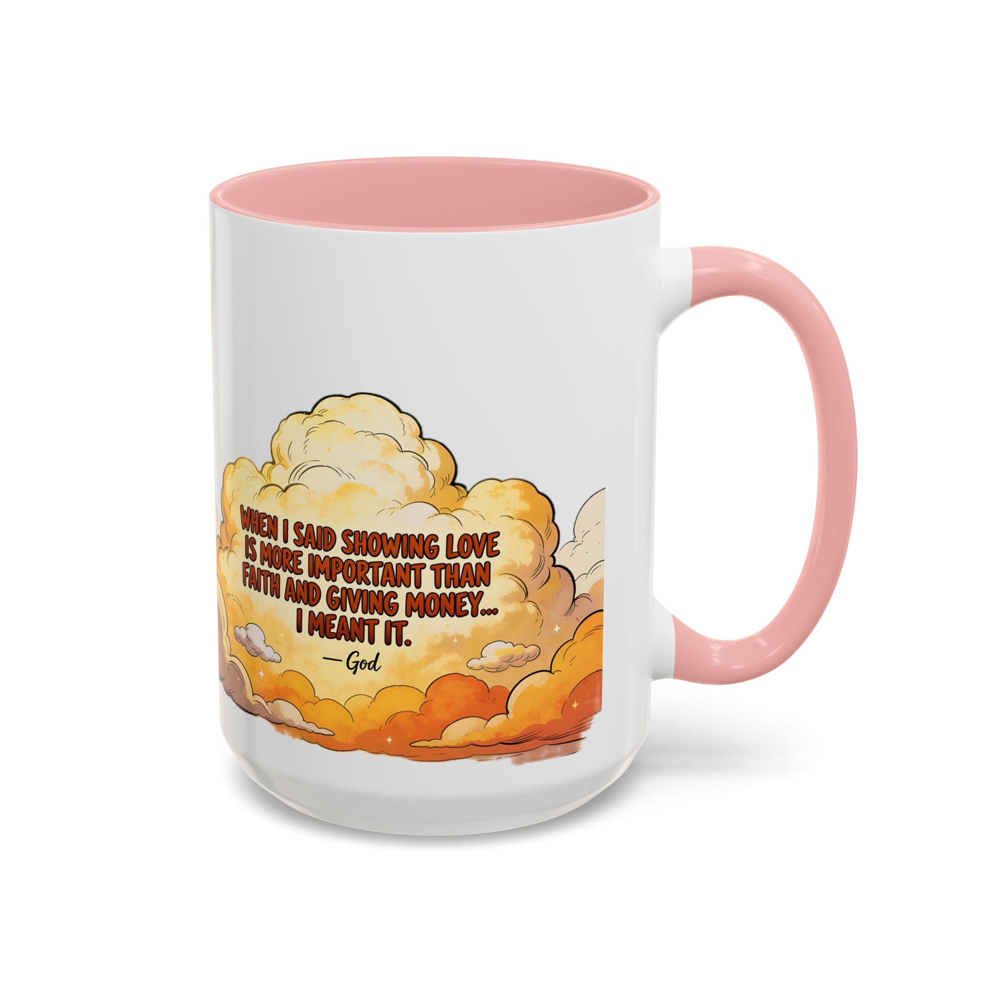 Godawfuls Coffee Mug — "Love is The greatest..." Inspirational Faith Coffee Mug