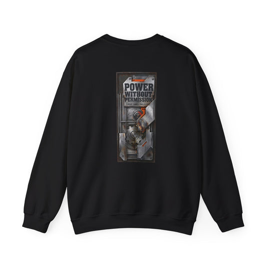Torque Fangs Power Without Permission Crewneck Sweatshirt