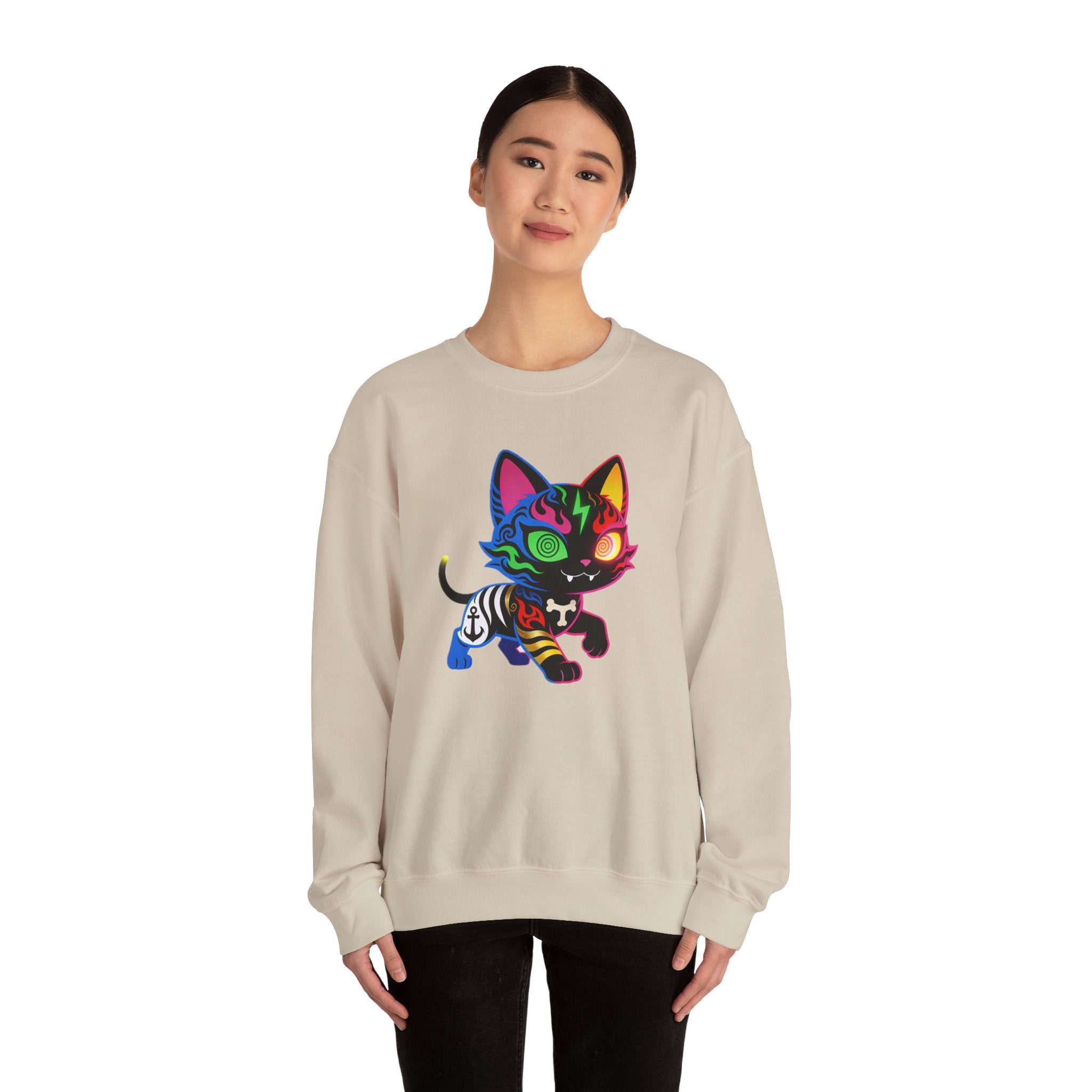 Jamcatz Psychedelic  Edition 1 Crewneck Sweatshirt