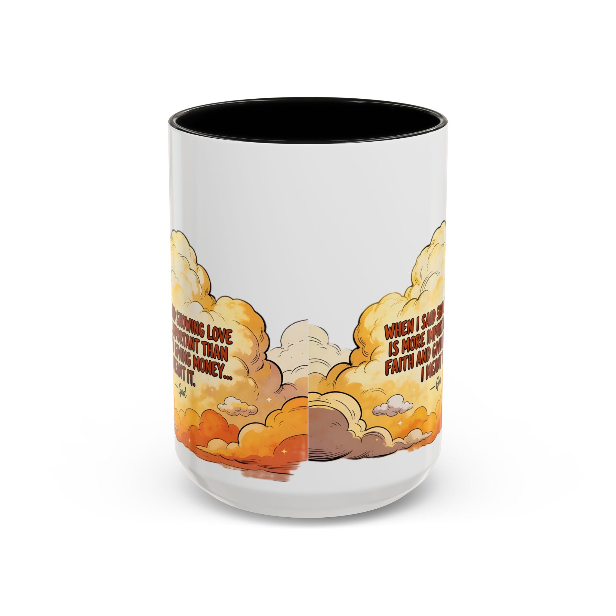 Godawfuls Coffee Mug — "Love is The greatest..." Inspirational Faith Coffee Mug