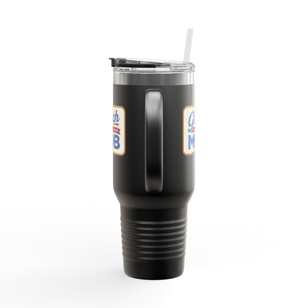 "Glitch Mob" Retro Logo Tumbler 40 oz Insulated