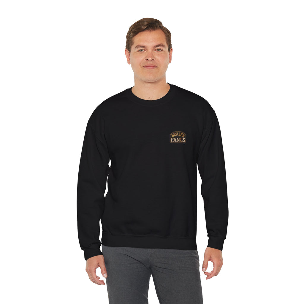 Brazen Fangs' Edition 1 Vintage Patch Crewneck Sweatshirt