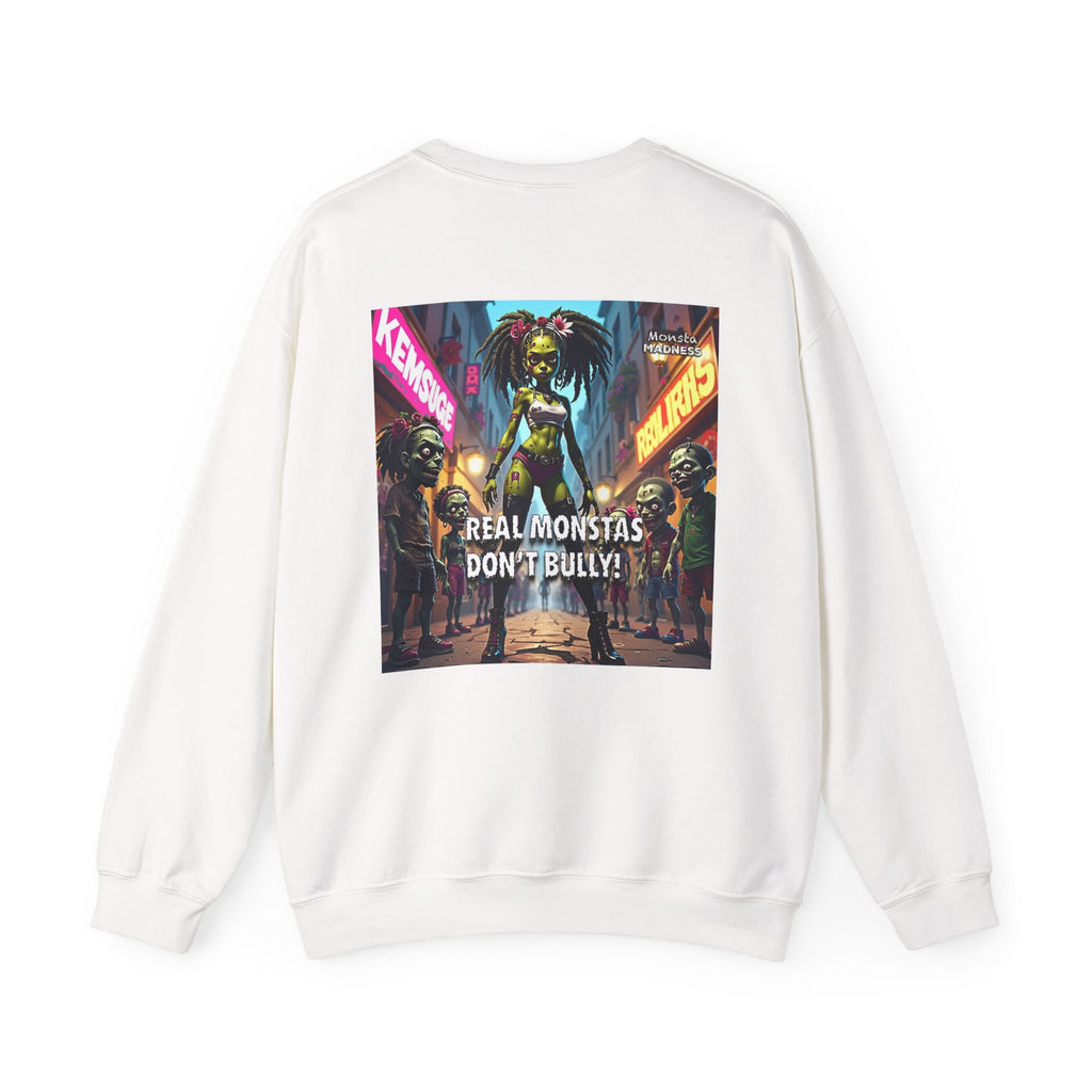 MonstaHolik Graphic Sweatshirt — No Bullying