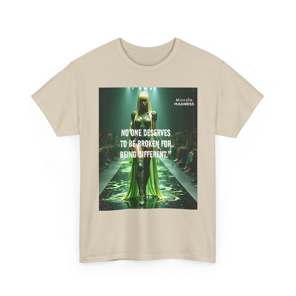 Monsta Madness  Gilgora Swamp Drip Different Is Power Unisex Heavy Cotton Tee