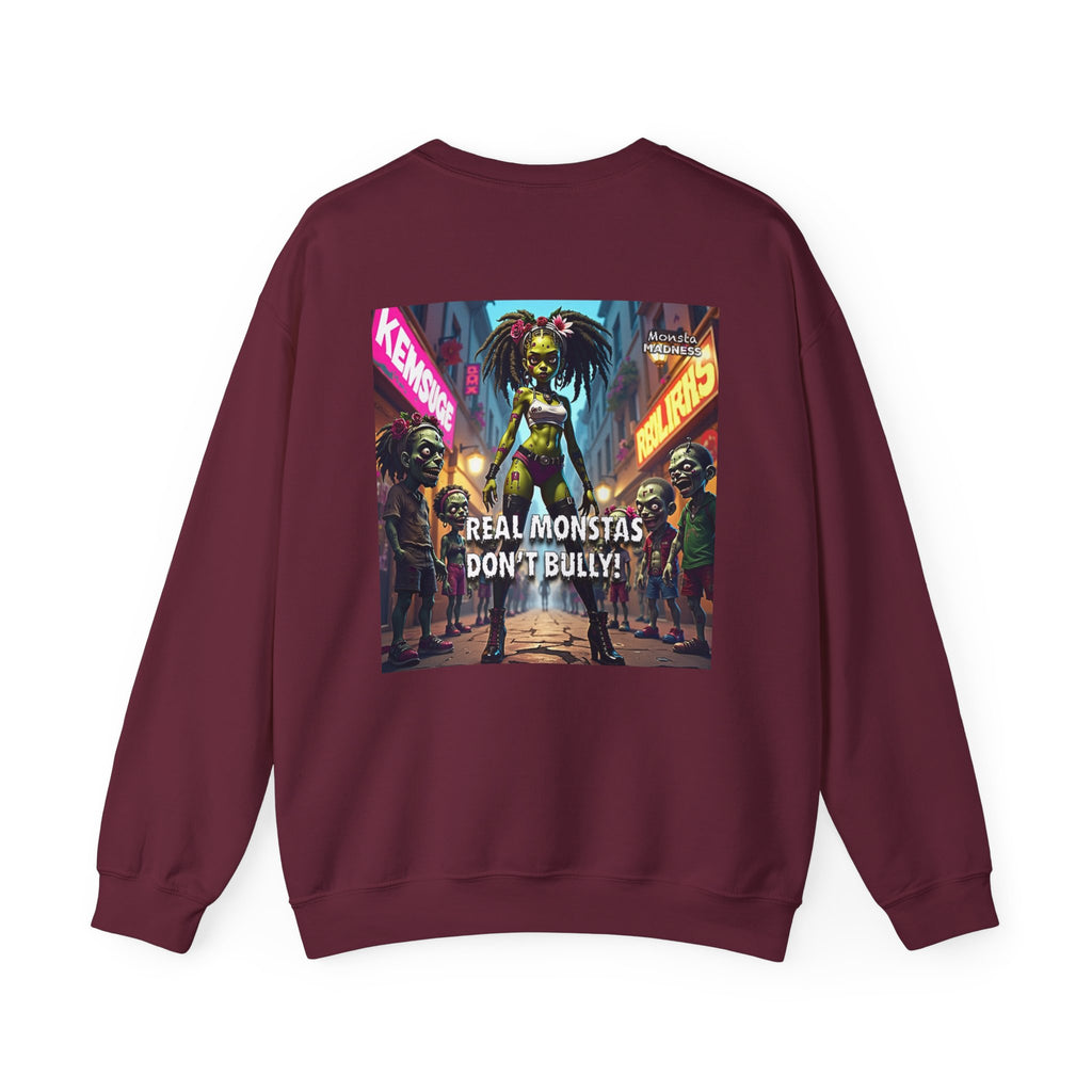 MonstaHolik Graphic Sweatshirt — No Bullying