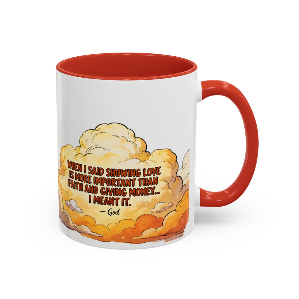 Godawfuls Coffee Mug — "Love is The greatest..." Inspirational Faith Coffee Mug