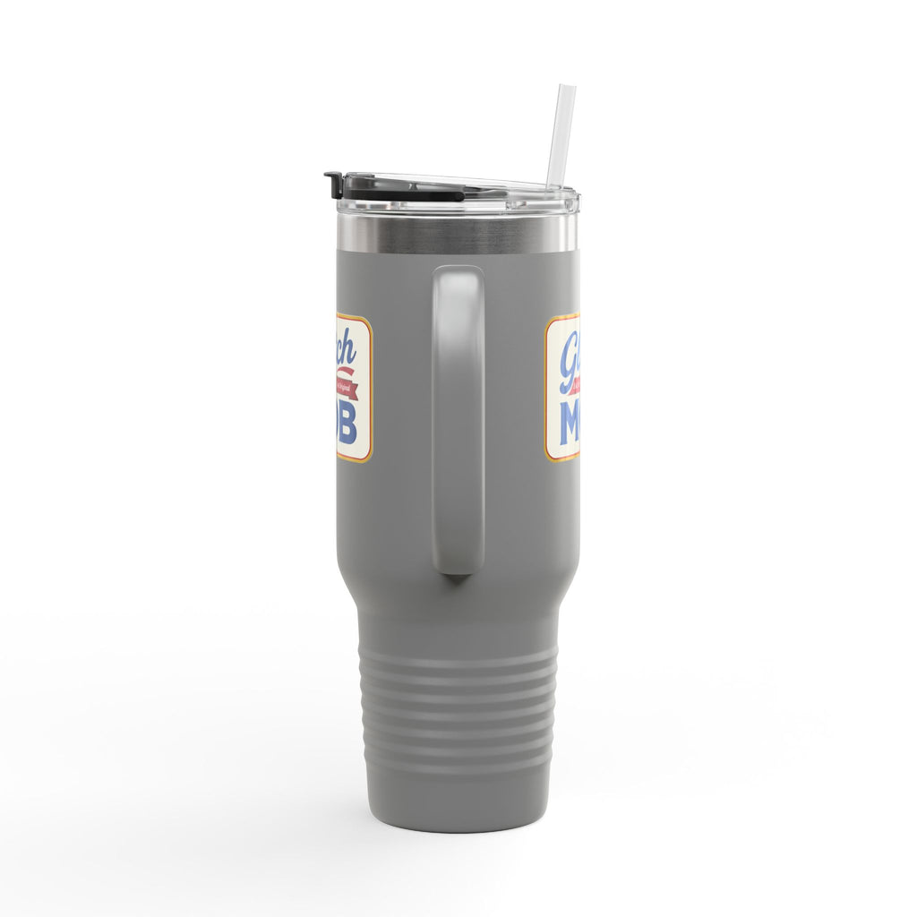 "Glitch Mob" Retro Logo Tumbler 40 oz Insulated