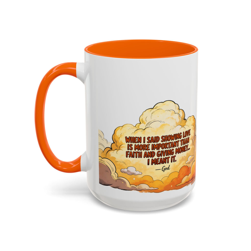 Godawfuls Coffee Mug — "Love is The greatest..." Inspirational Faith Coffee Mug