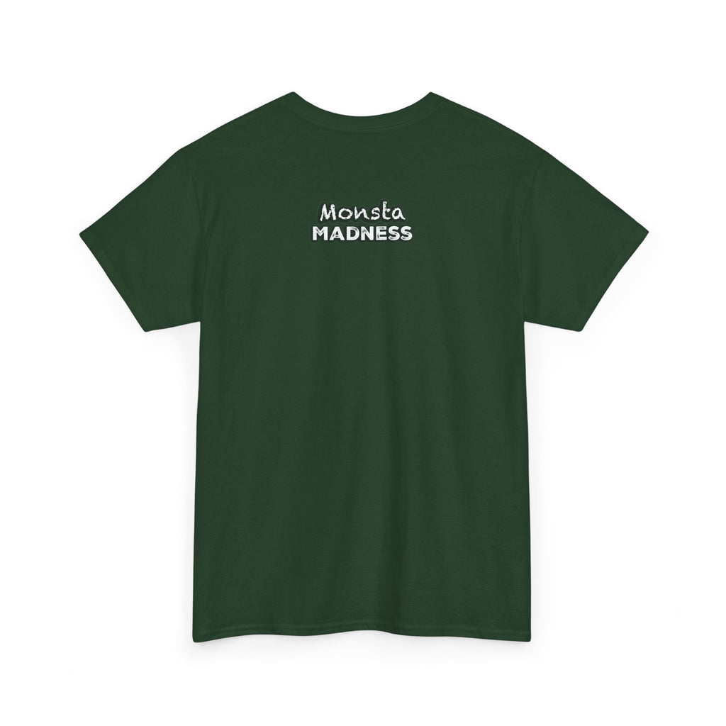 Monsta Madness Real Monstas Dont Bully Unisex Heavy Cotton Tee