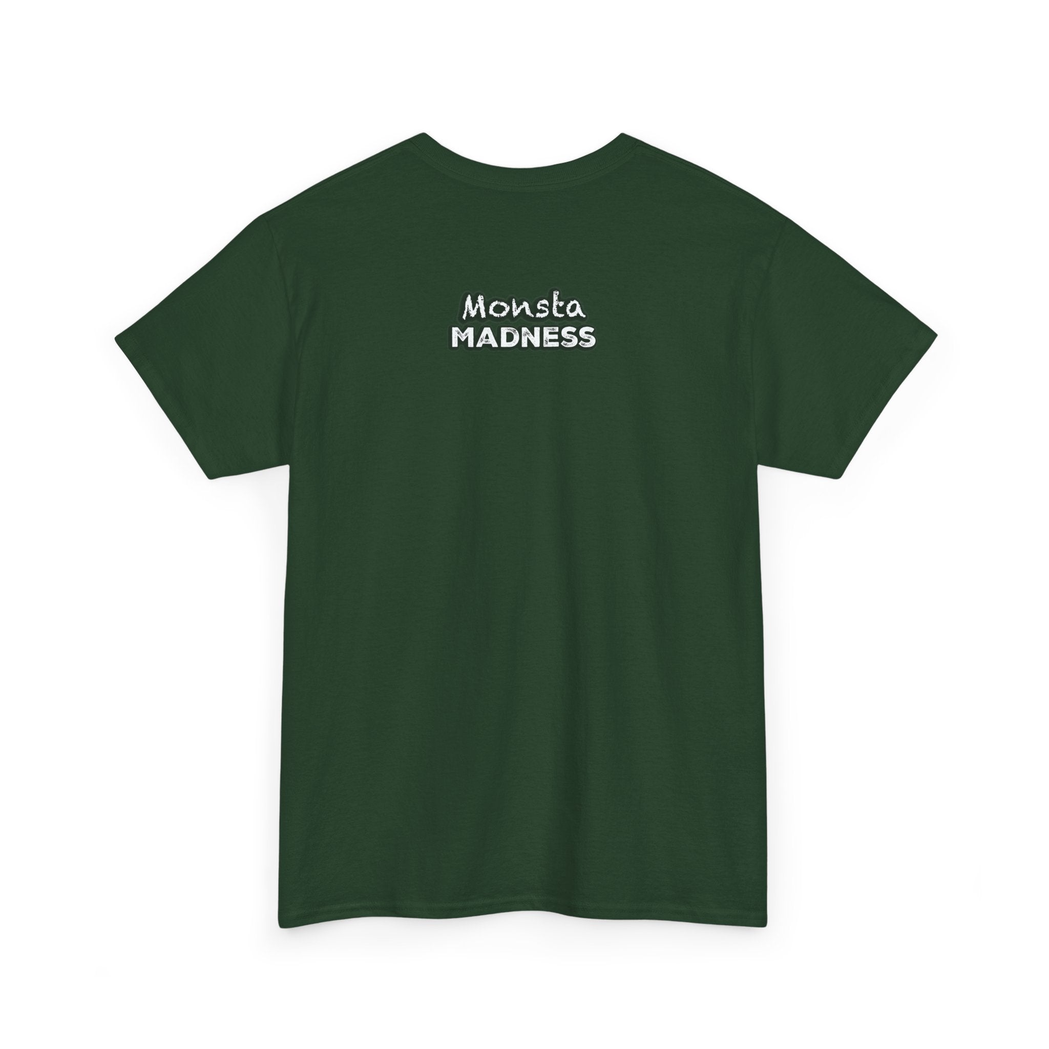 Monsta Madness Real Monstas Dont Bully Unisex Heavy Cotton Tee