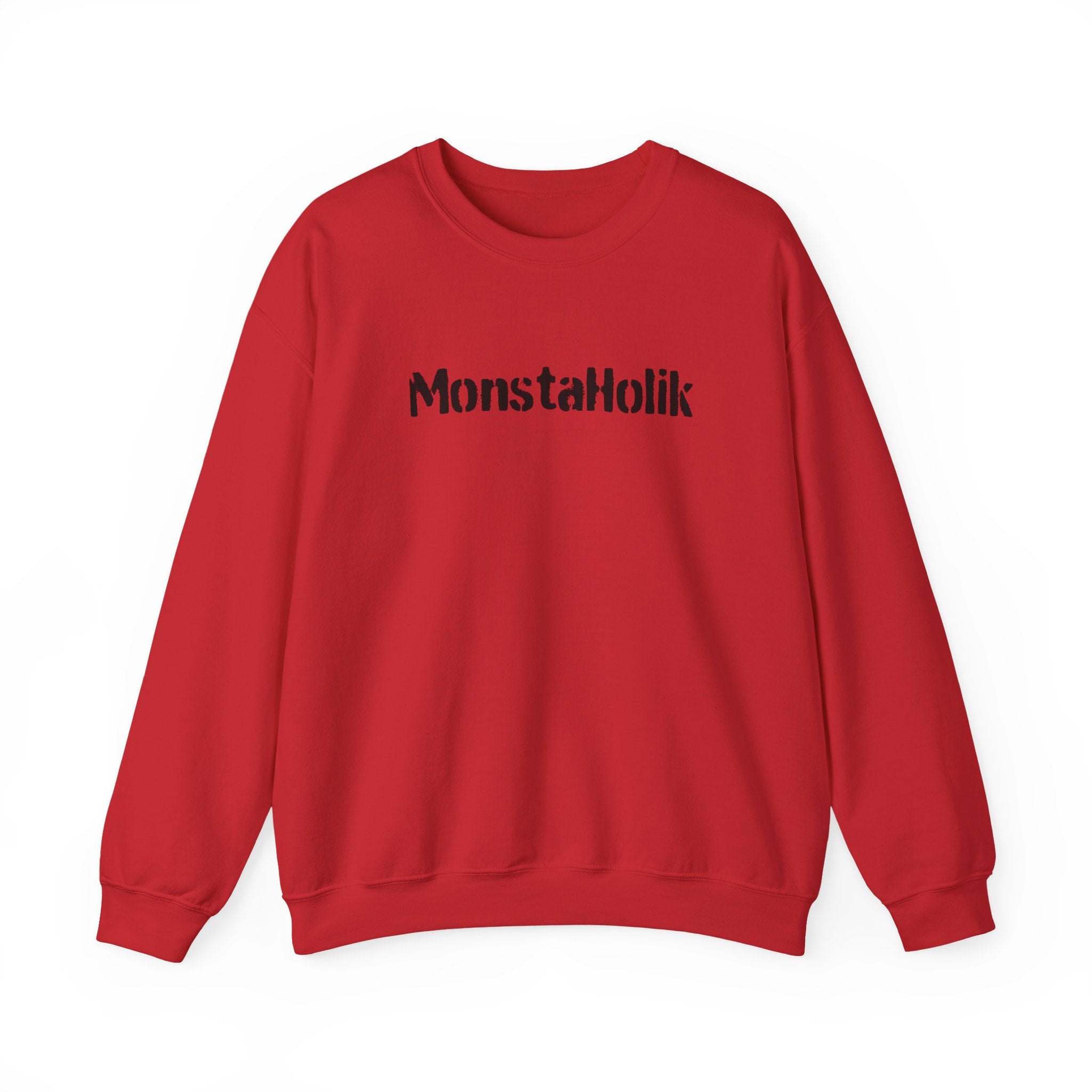 MonstaHolik Graphic Sweatshirt — Character Collage Crewneck