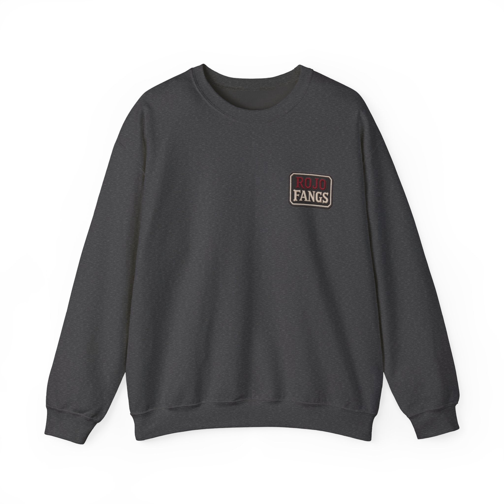 'Rojo Fangs' Edition 1 Vintage Patch Racing Logo Crewneck Sweatshirt