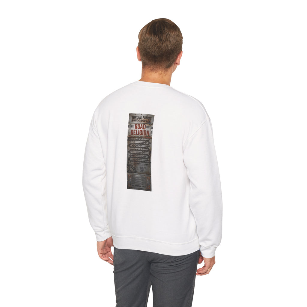 Torque Fangs Road Religion Crewneck Sweatshirt