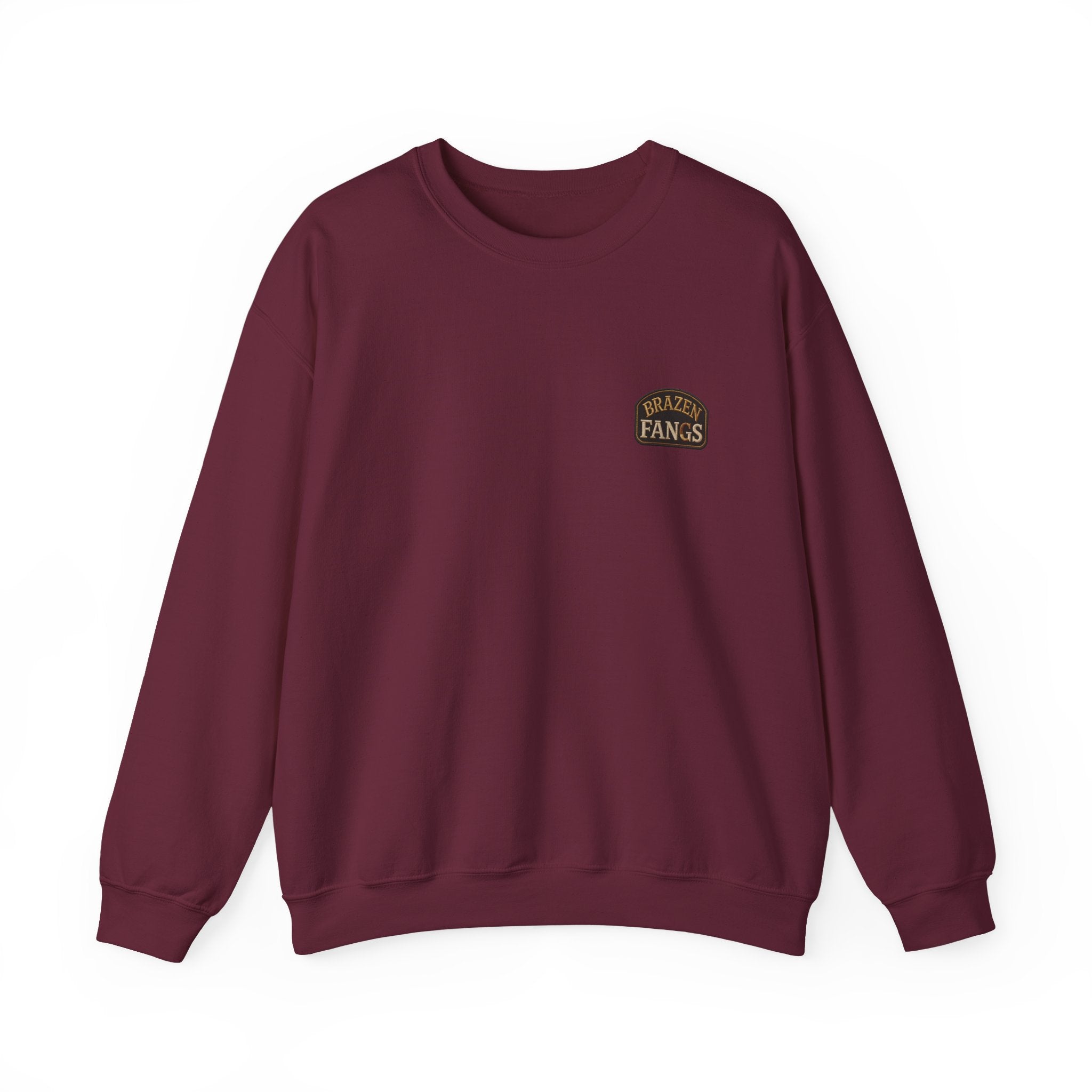 Brazen Fangs' Edition 1 Vintage Patch Crewneck Sweatshirt