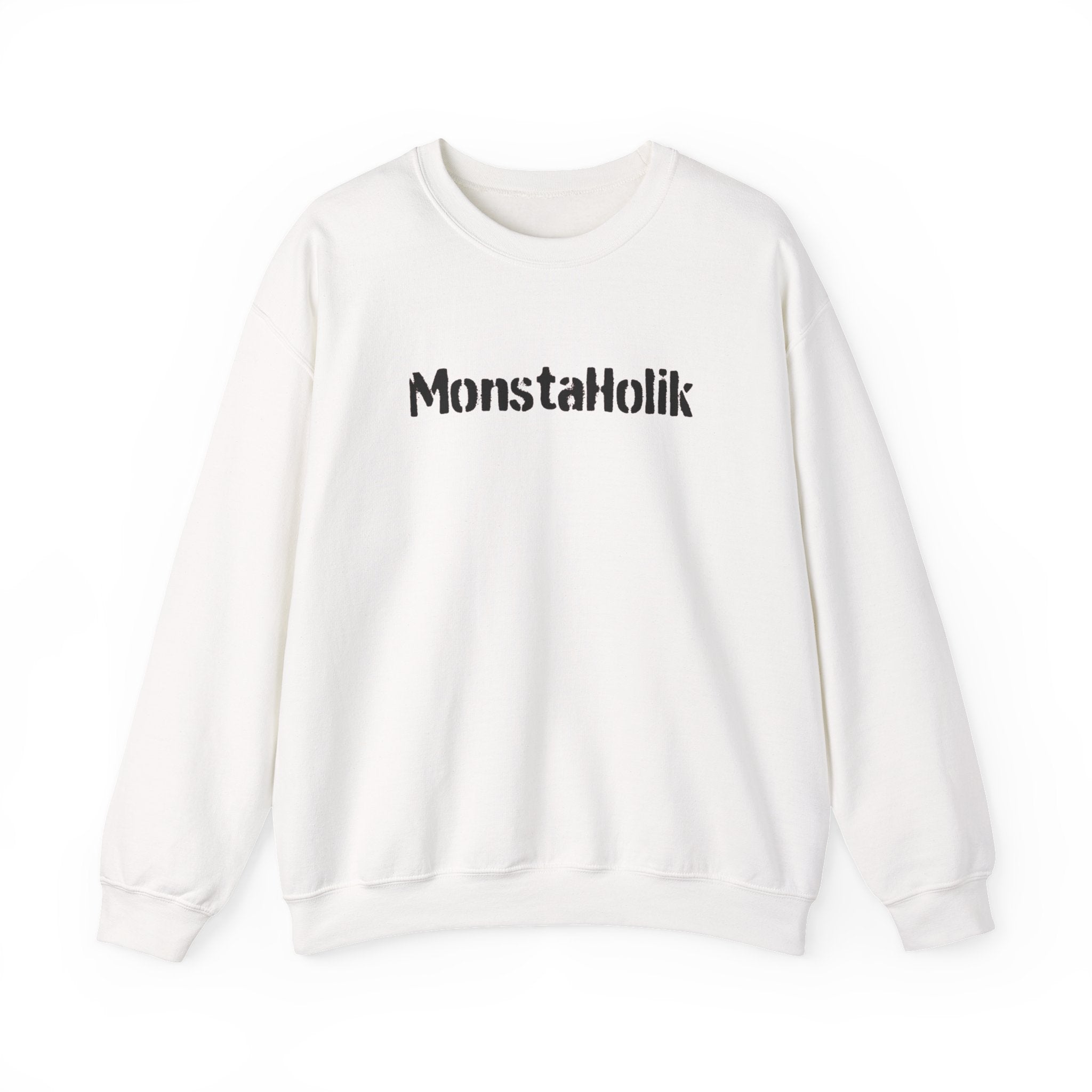 MonstaHolik Graphic Sweatshirt — Character Collage Crewneck