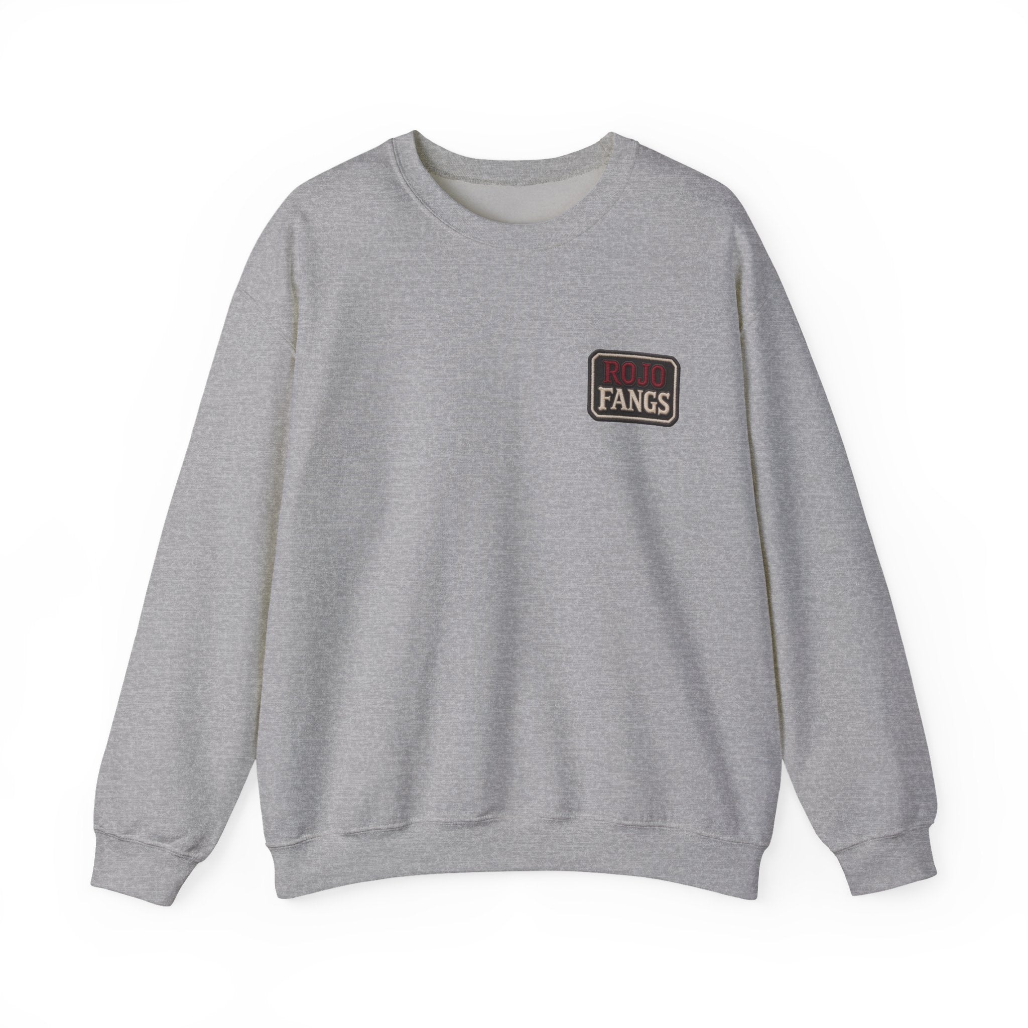 'Rojo Fangs' Edition 1 Vintage Patch Racing Logo Crewneck Sweatshirt