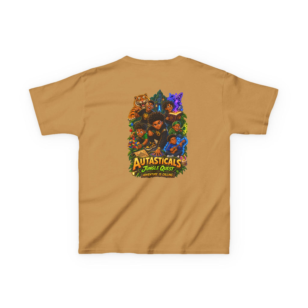 Autasticals™ Jungle Quest Kids T-Shirt– Celebrating Neurodiverse Kids Superpowers