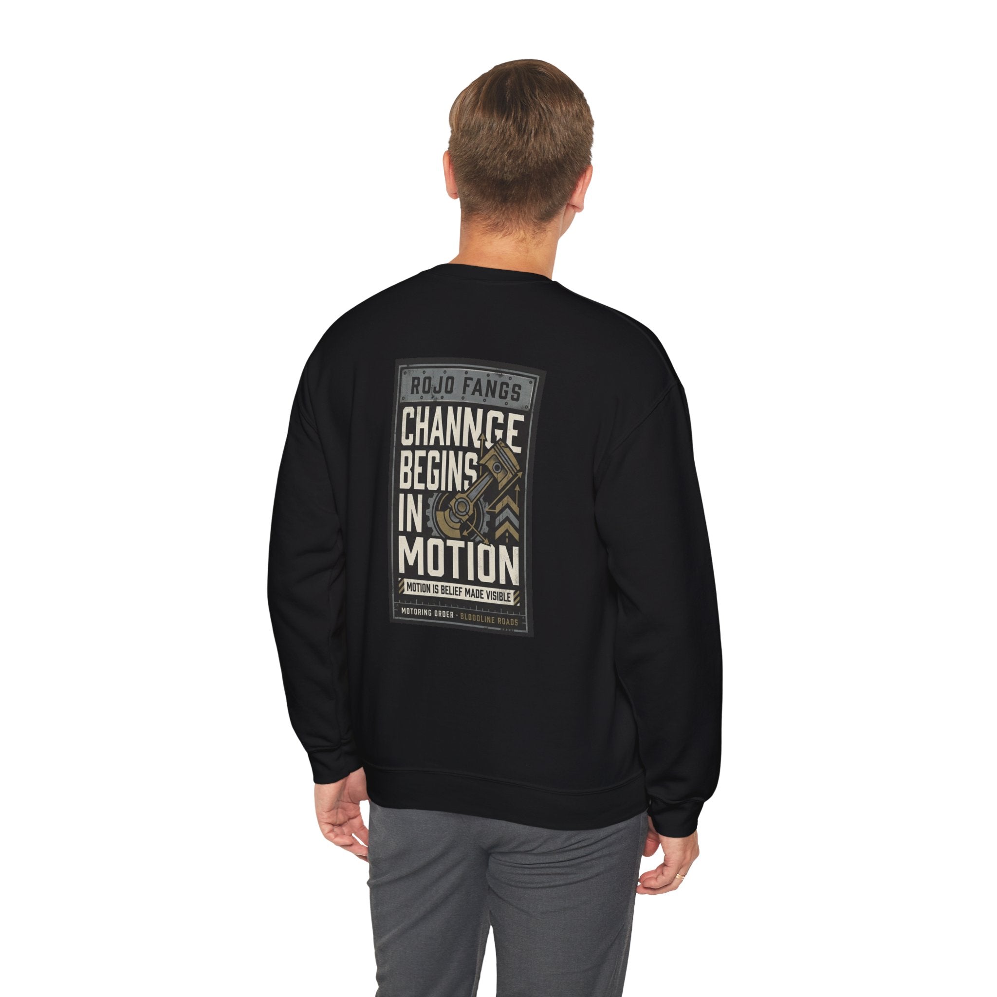 Torque Fangs Change In Motion Crewneck Sweatshirt
