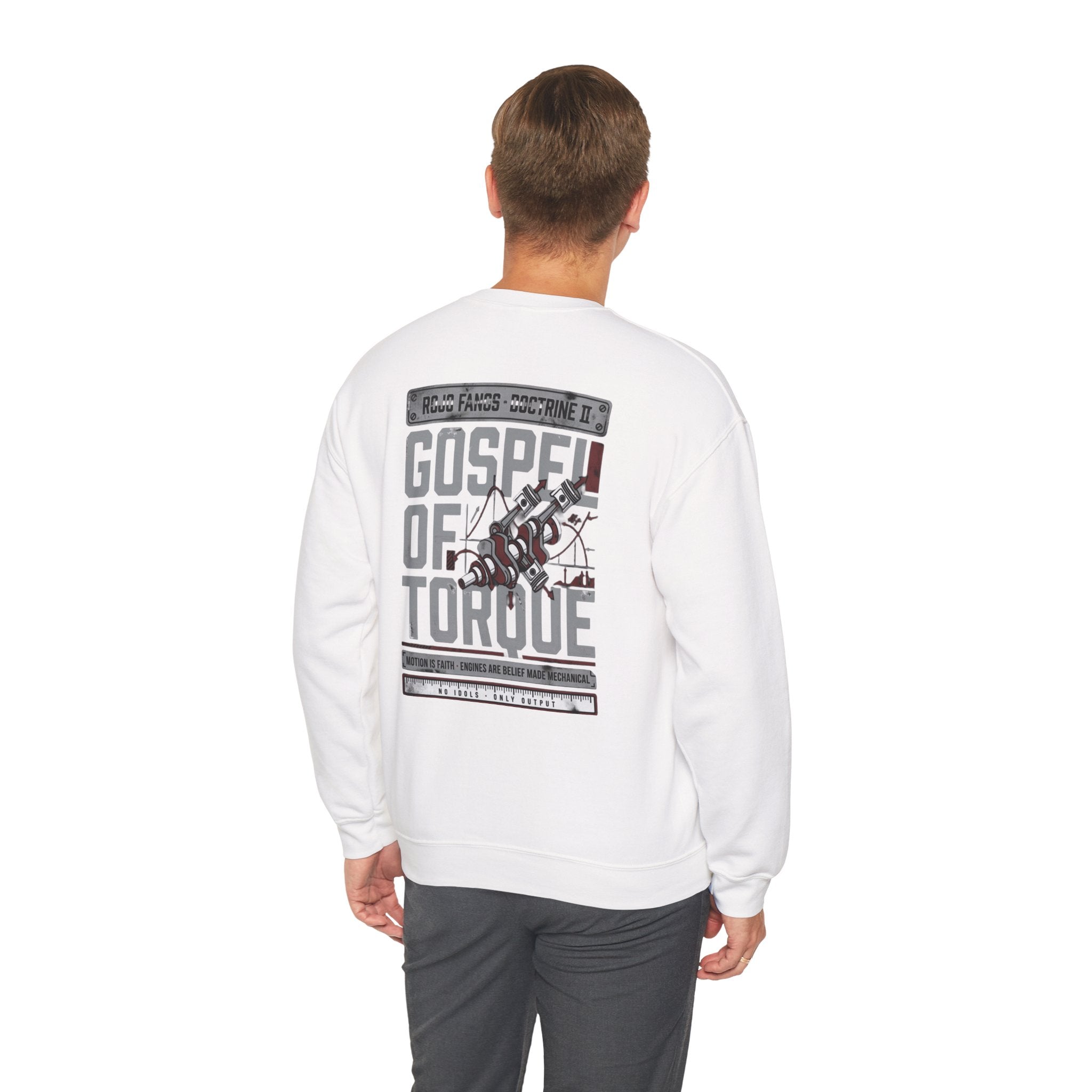 Torque Fangs Gospel of Torque Crewneck Sweatshirt