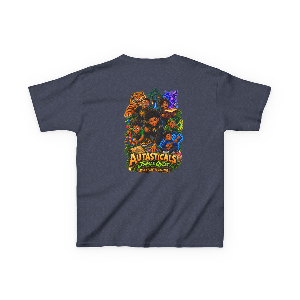 Autasticals™ Jungle Quest Kids T-Shirt– Celebrating Neurodiverse Kids Superpowers