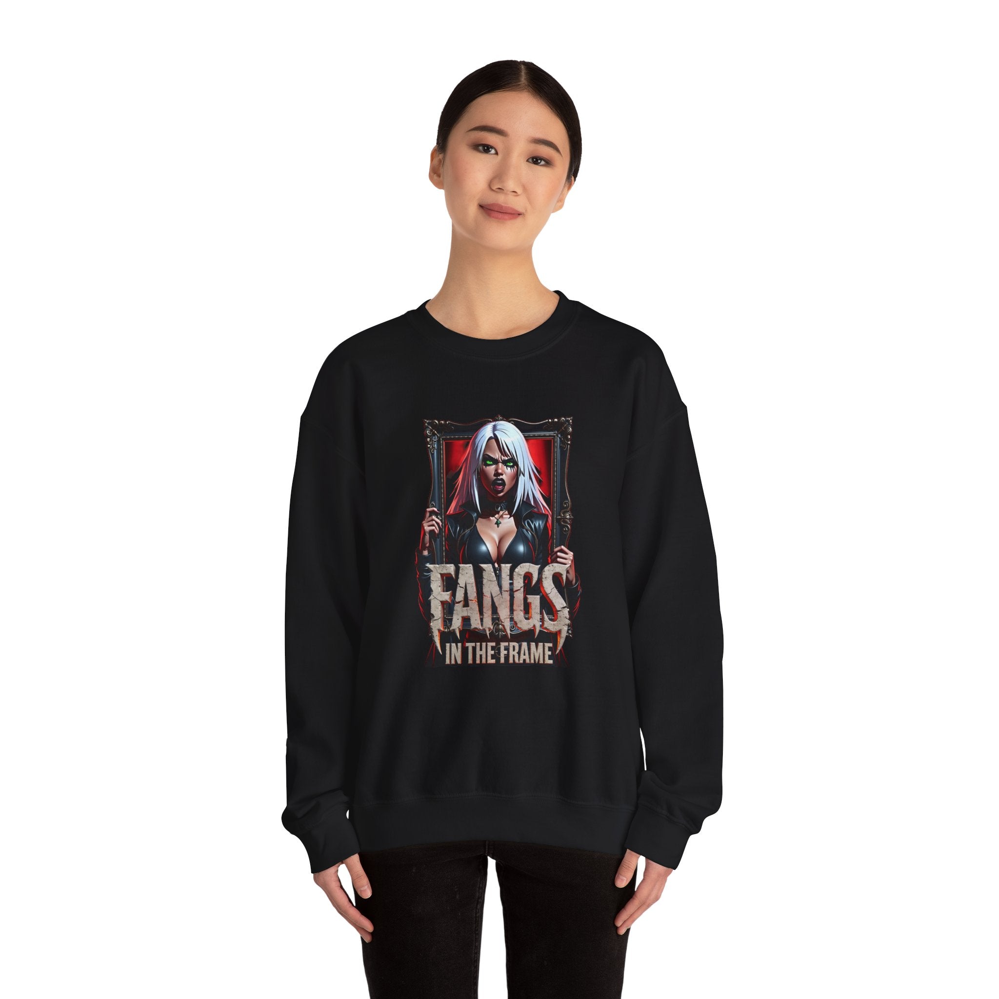 "Monsta Madness: "Fangs in the Frame” Signature Sweatshirt