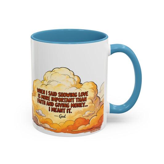 Godawfuls Coffee Mug — "Love is The greatest..." Inspirational Faith Coffee Mug