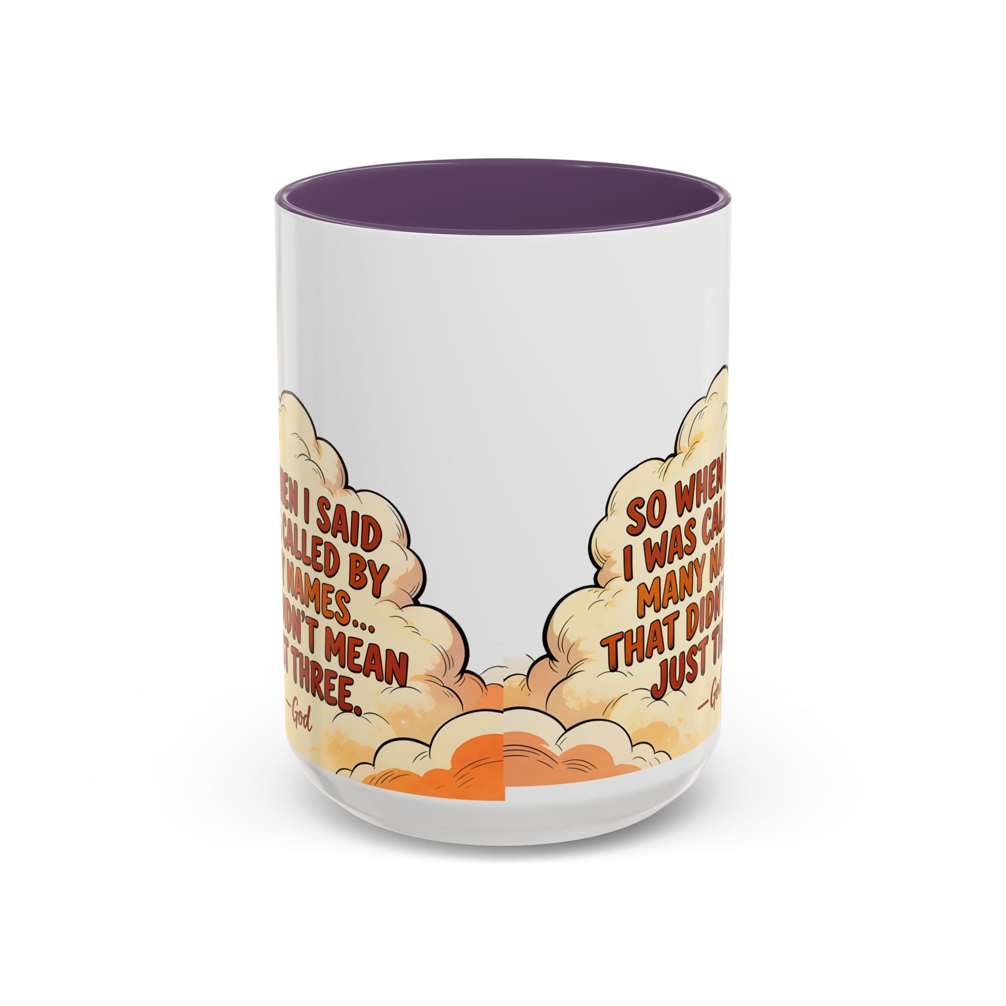 Godawfuls Coffee Mug — "Called by Many Names..." Inspirational Faith Coffee Mug