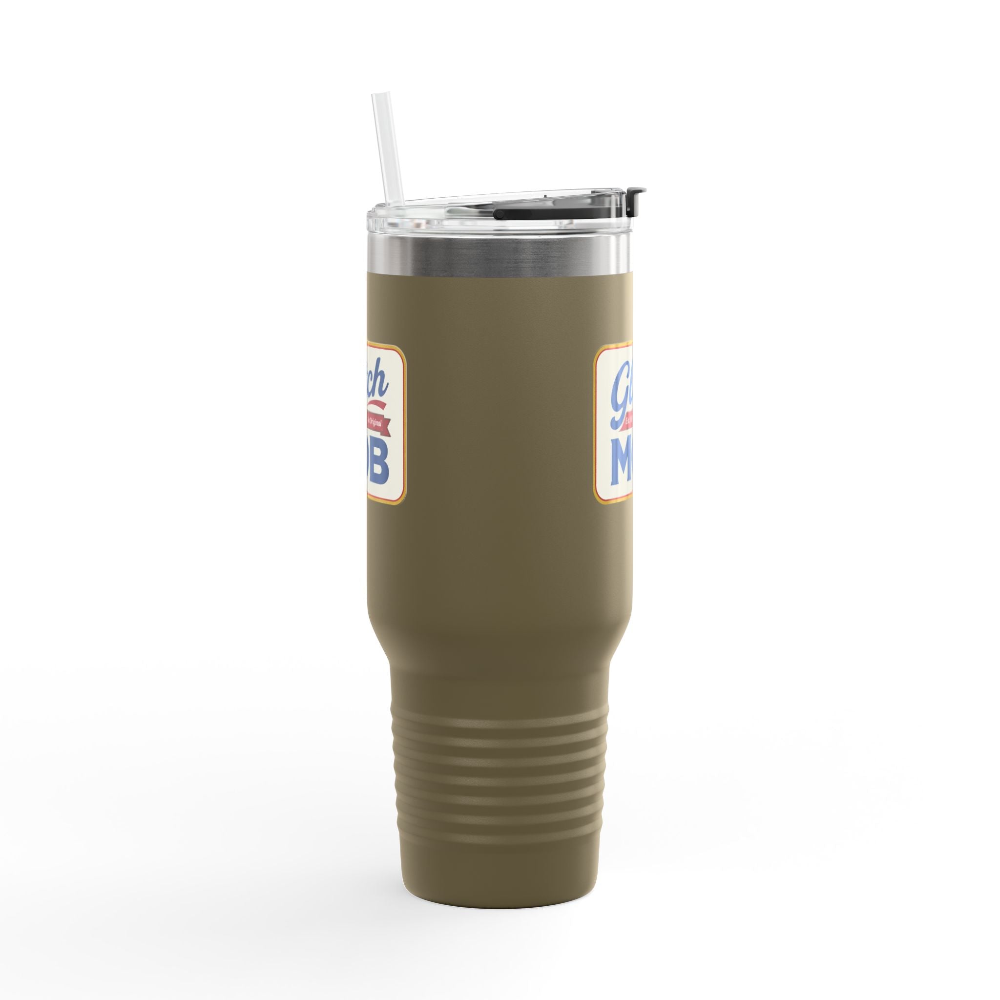 "Glitch Mob" Retro Logo Tumbler 40 oz Insulated