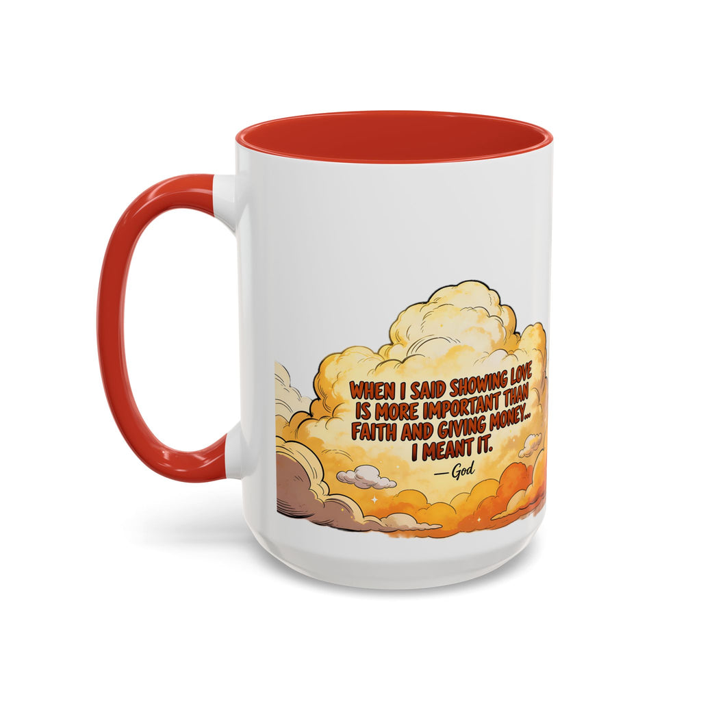 Godawfuls Coffee Mug — "Love is The greatest..." Inspirational Faith Coffee Mug
