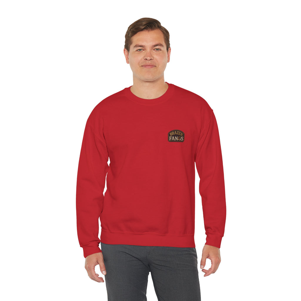 Brazen Fangs' Edition 1 Vintage Patch Crewneck Sweatshirt
