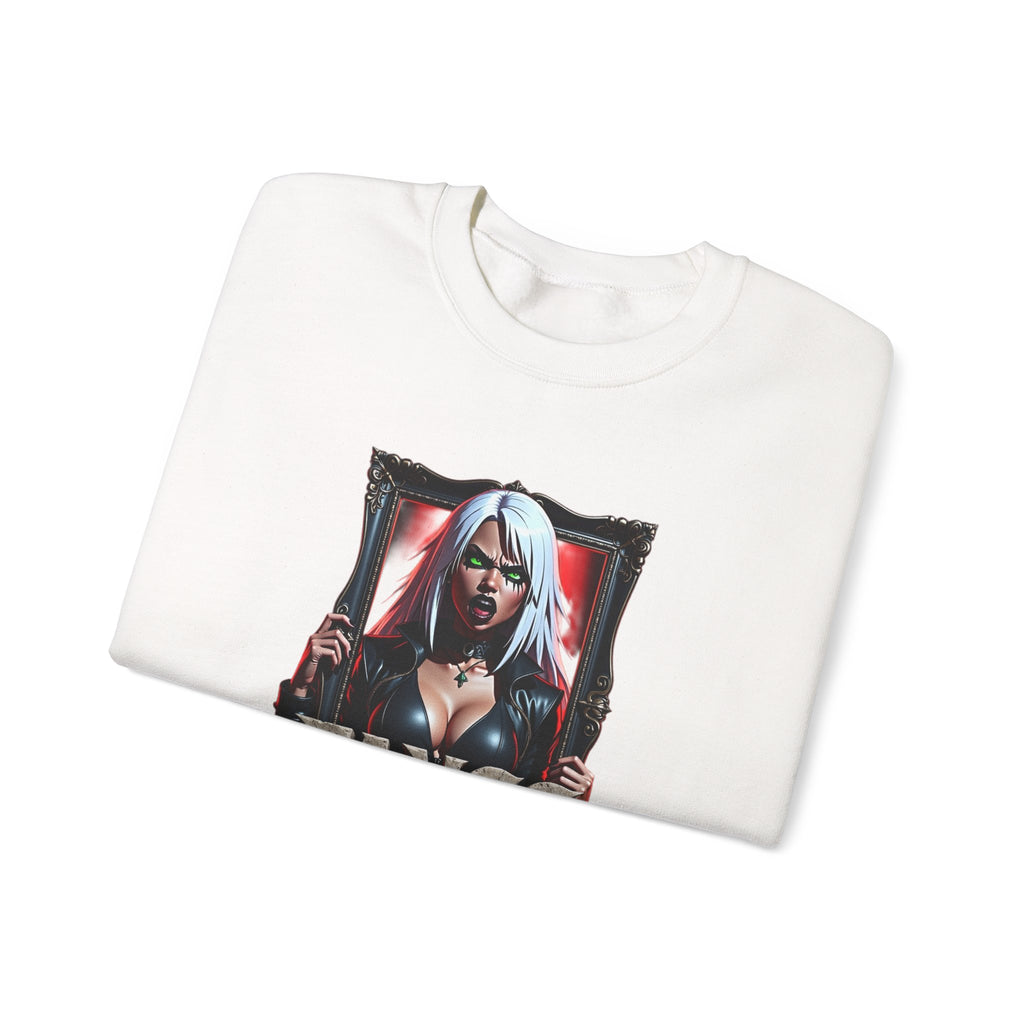 "Monsta Madness: "Fangs in the Frame” Signature Sweatshirt